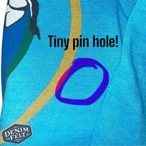 Aviator Nation Unisex Neon Blue Venice, CA Graphic Logo Hoodie/Pullover | EUC🩵 - Picture 11 of 13